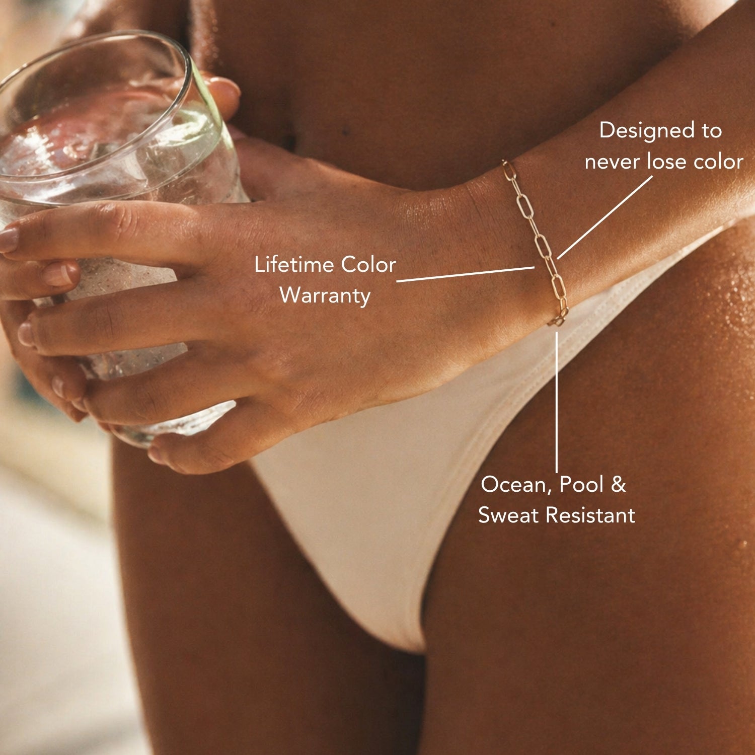 Cozumel Paperclip Bracelet - Image 6