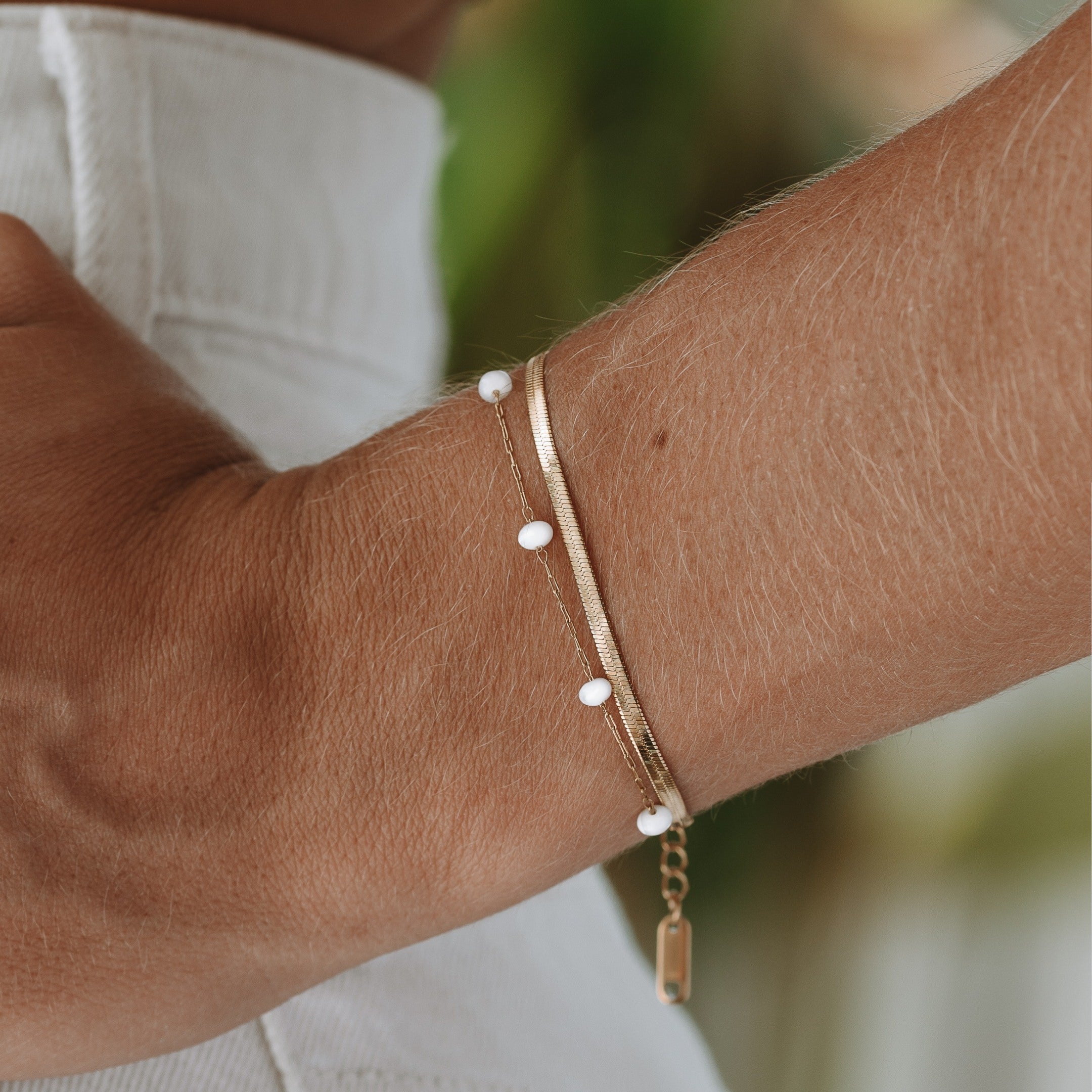 Santorini Layered Bracelet - Image 4