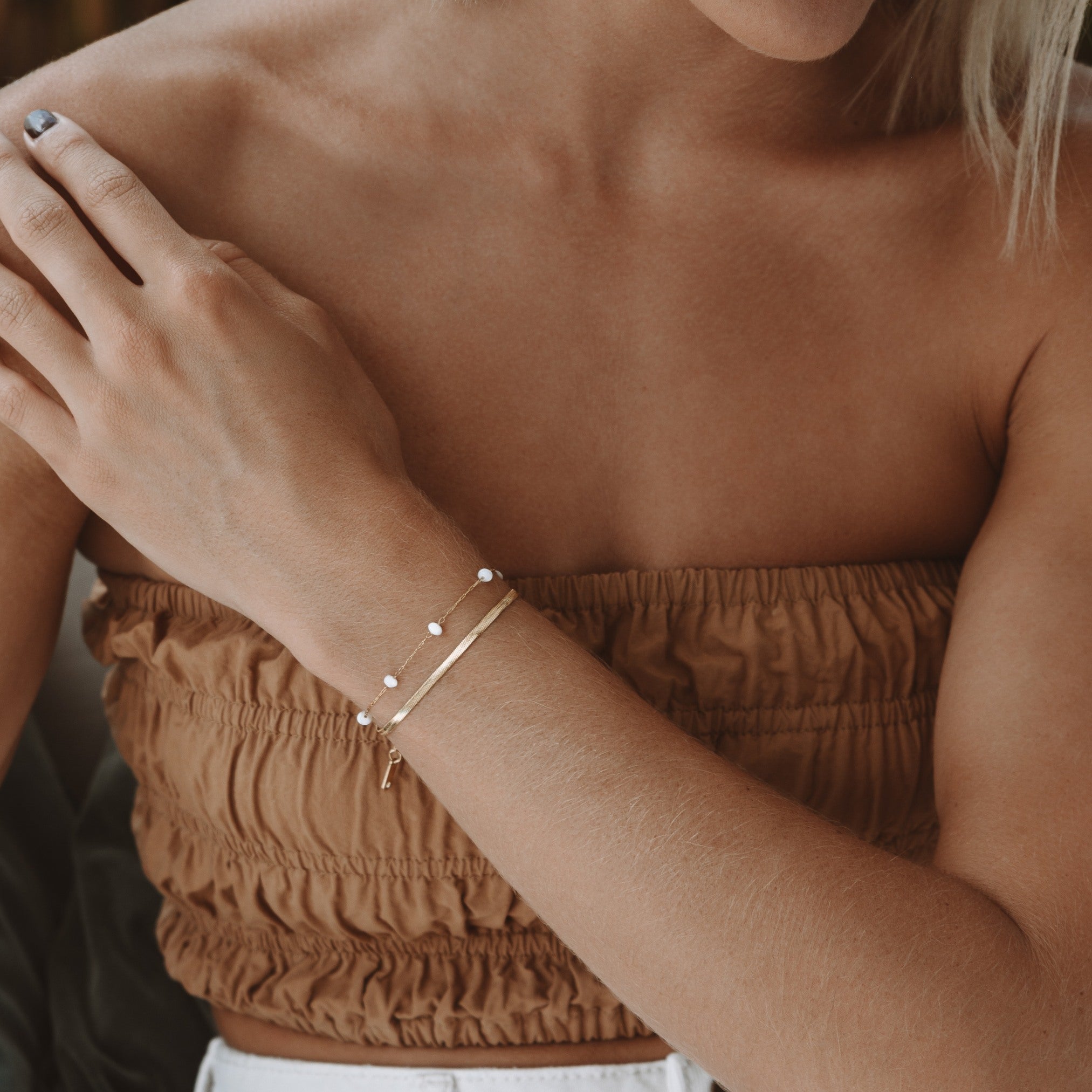 Santorini Layered Bracelet - Image 6