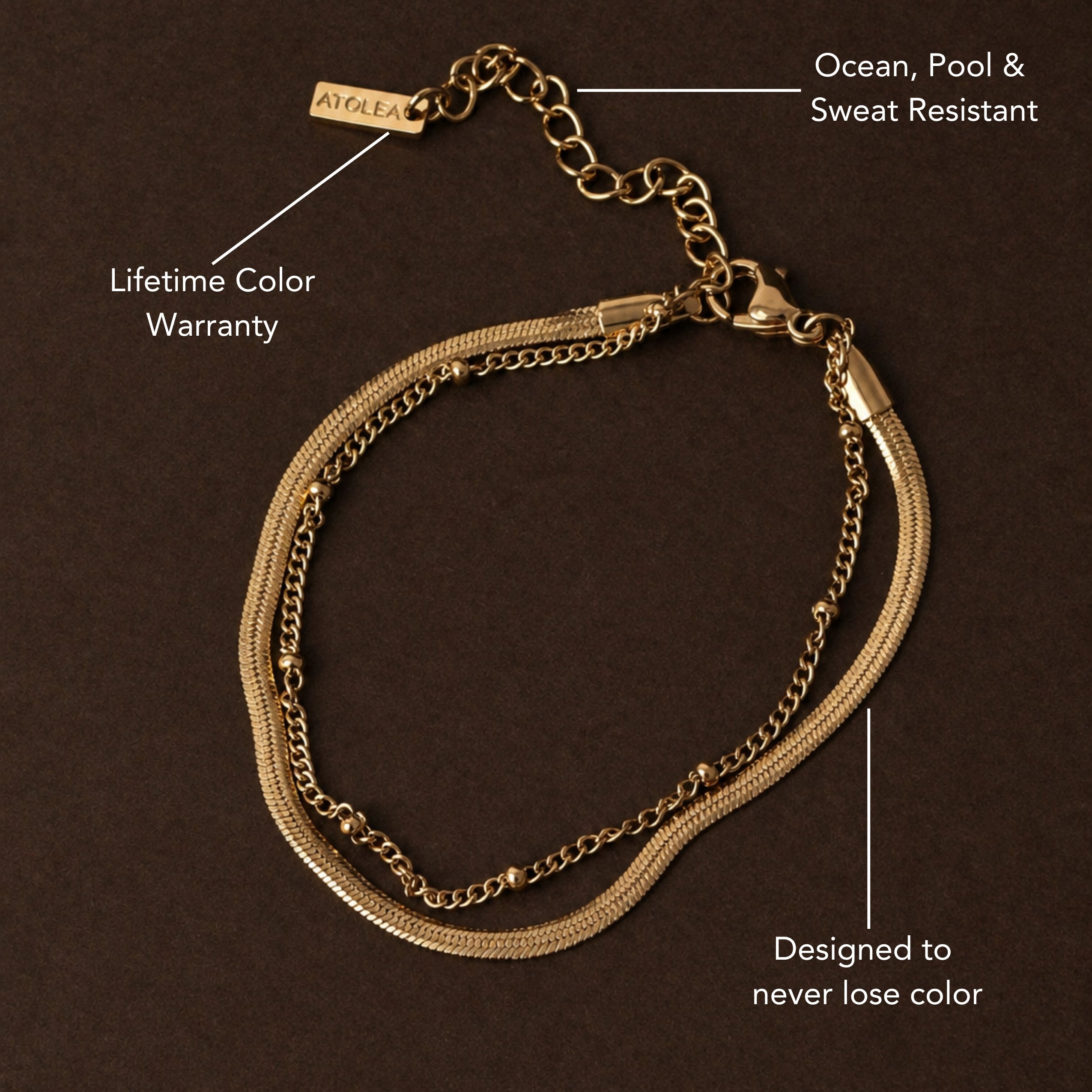 Everyday Layered Bracelet - Image 4