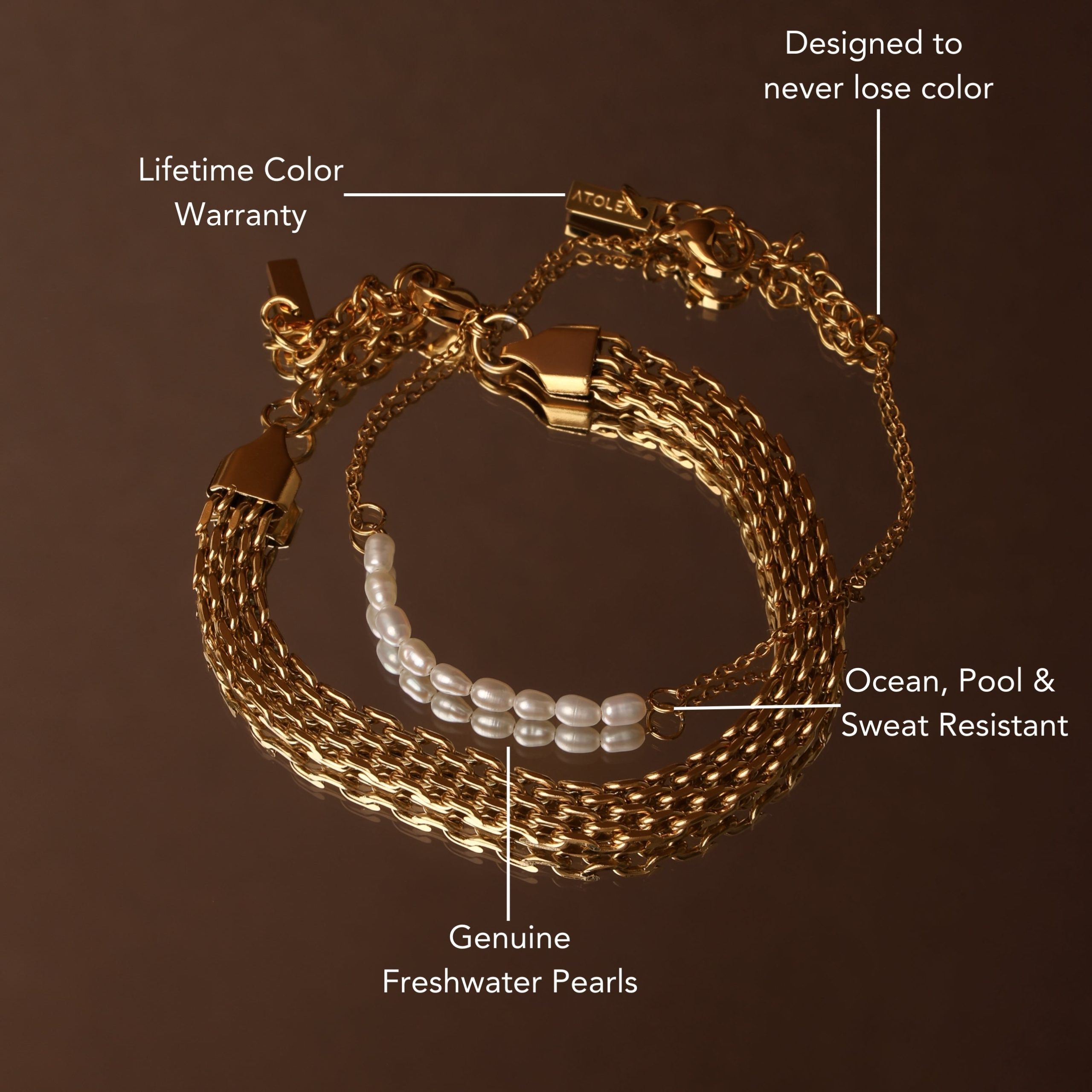 Mini Freshwater Pearl Bracelet - Image 6