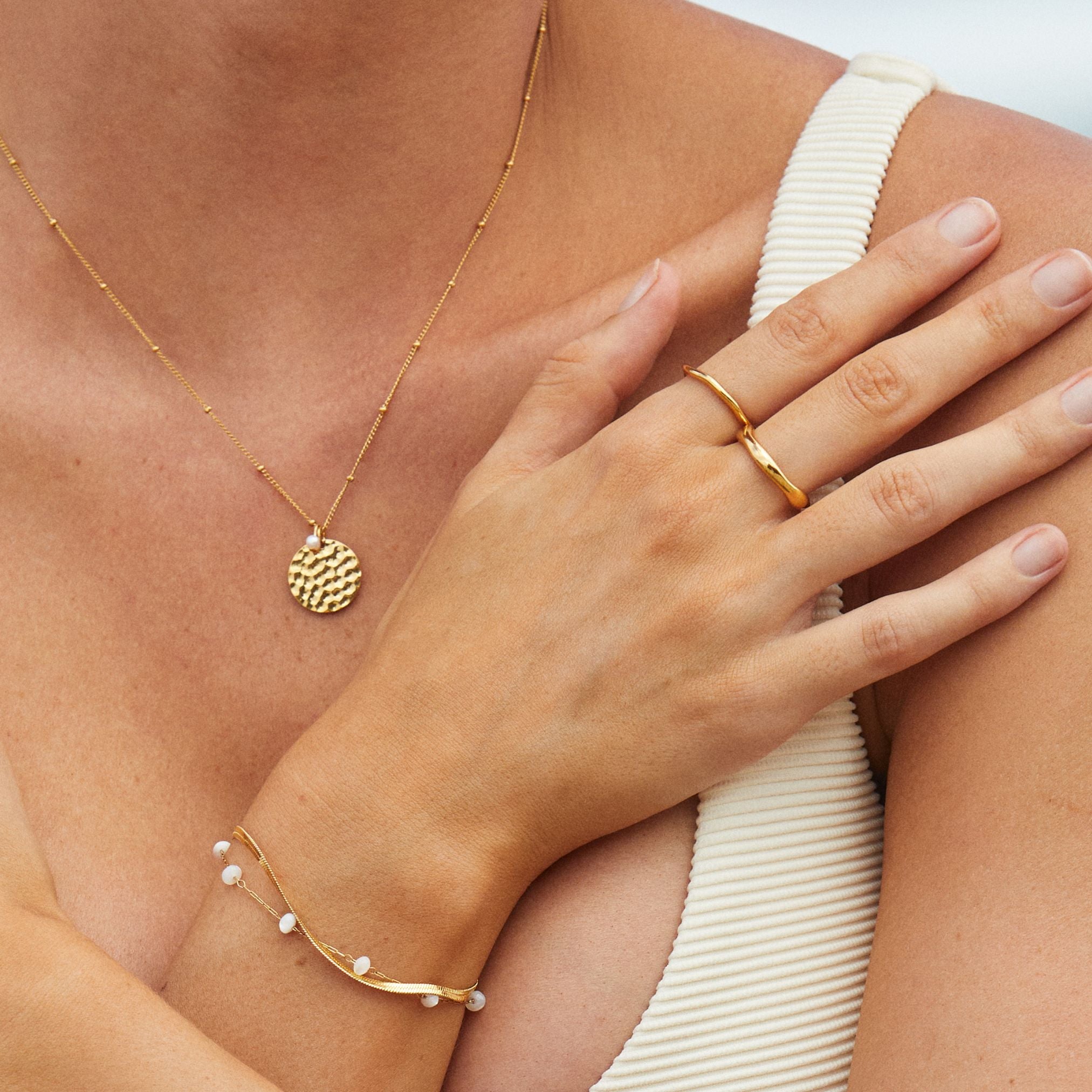 Santorini Layered Bracelet - Image 9