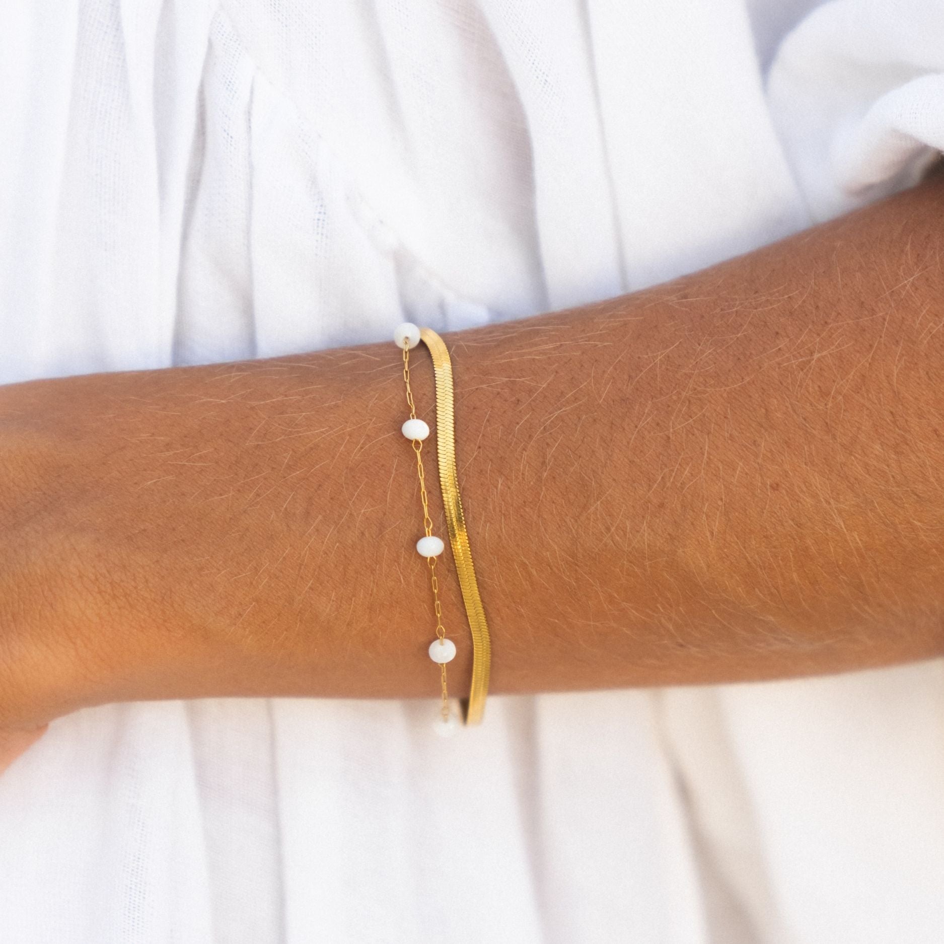 Santorini Layered Bracelet - Image 10