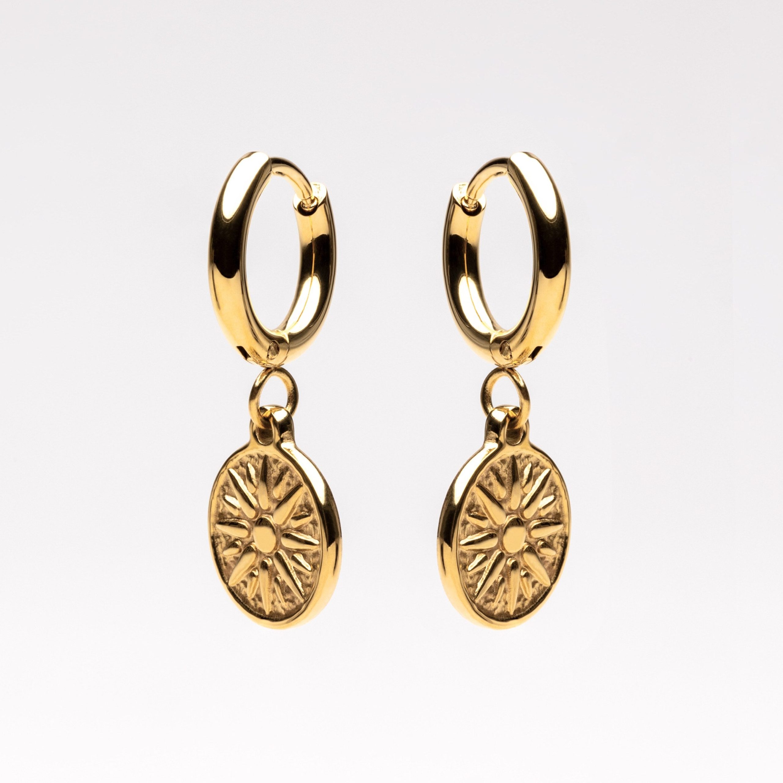 Golden Sun Earrings - Image 2