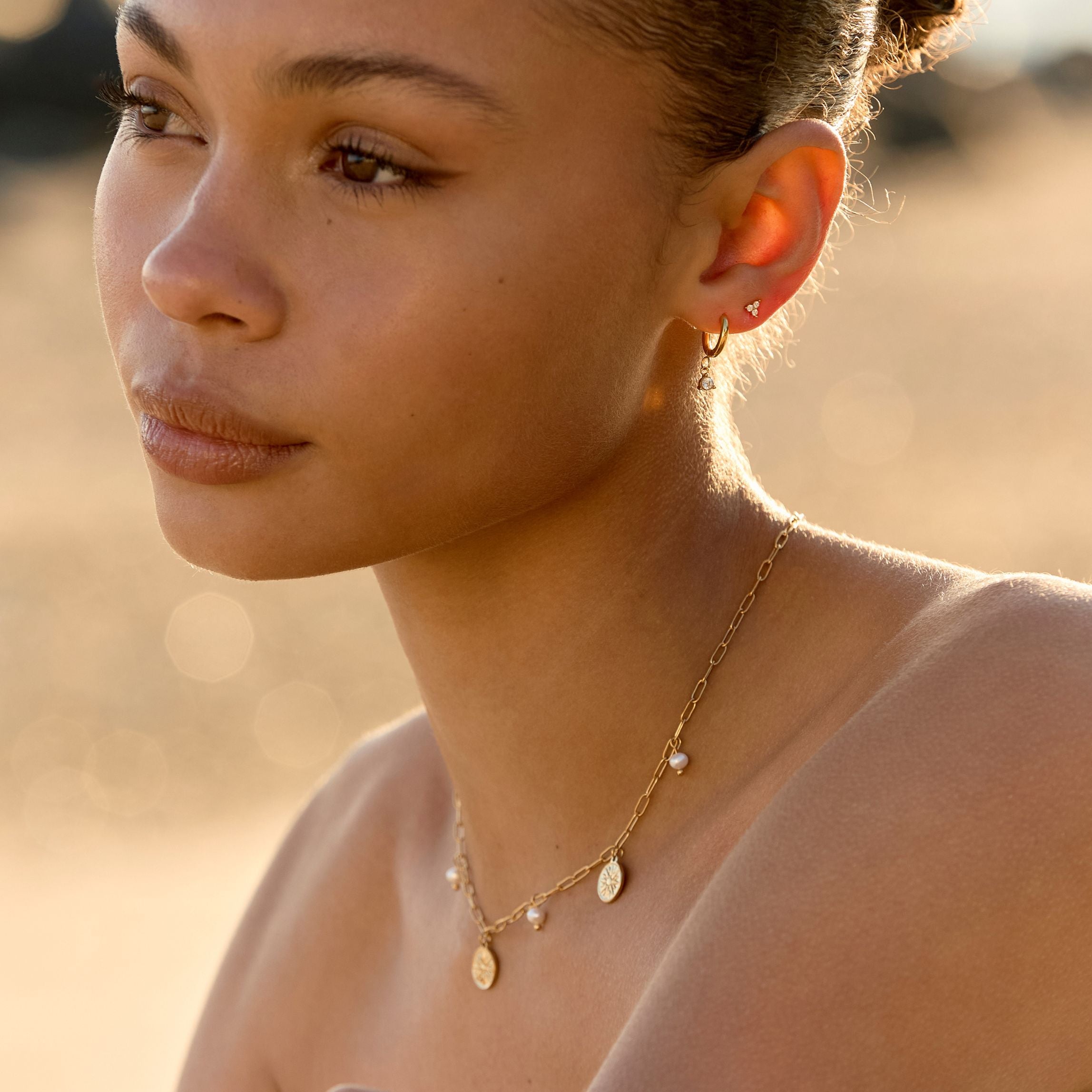 Sparkle Drop Earrings - Image 7