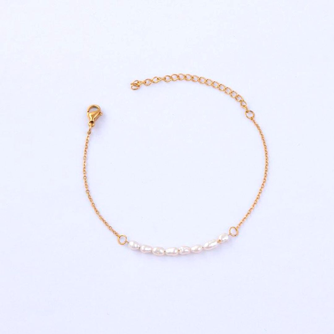 Mini Freshwater Pearl Bracelet - Image 7