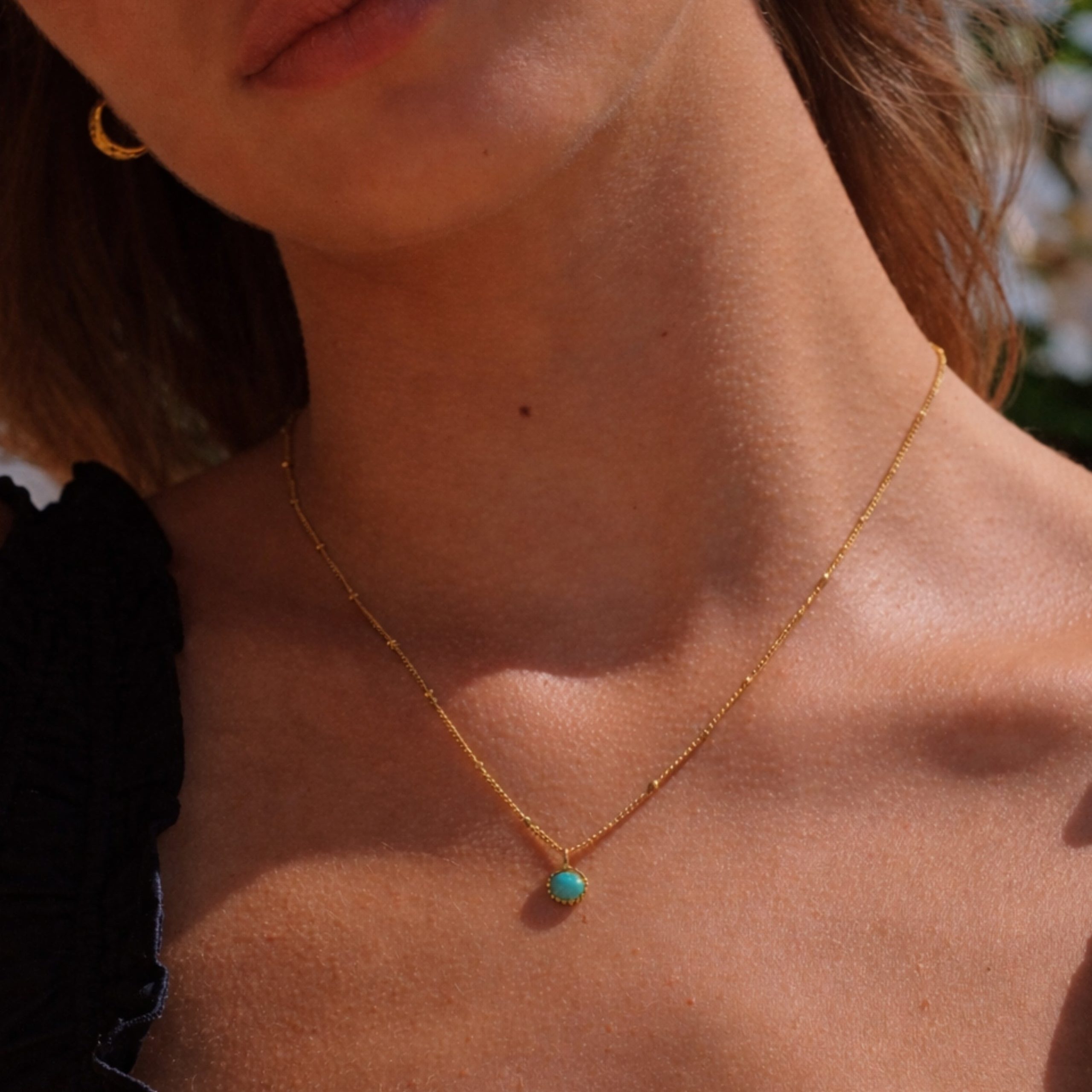 Petite Opal Necklace - Image 6