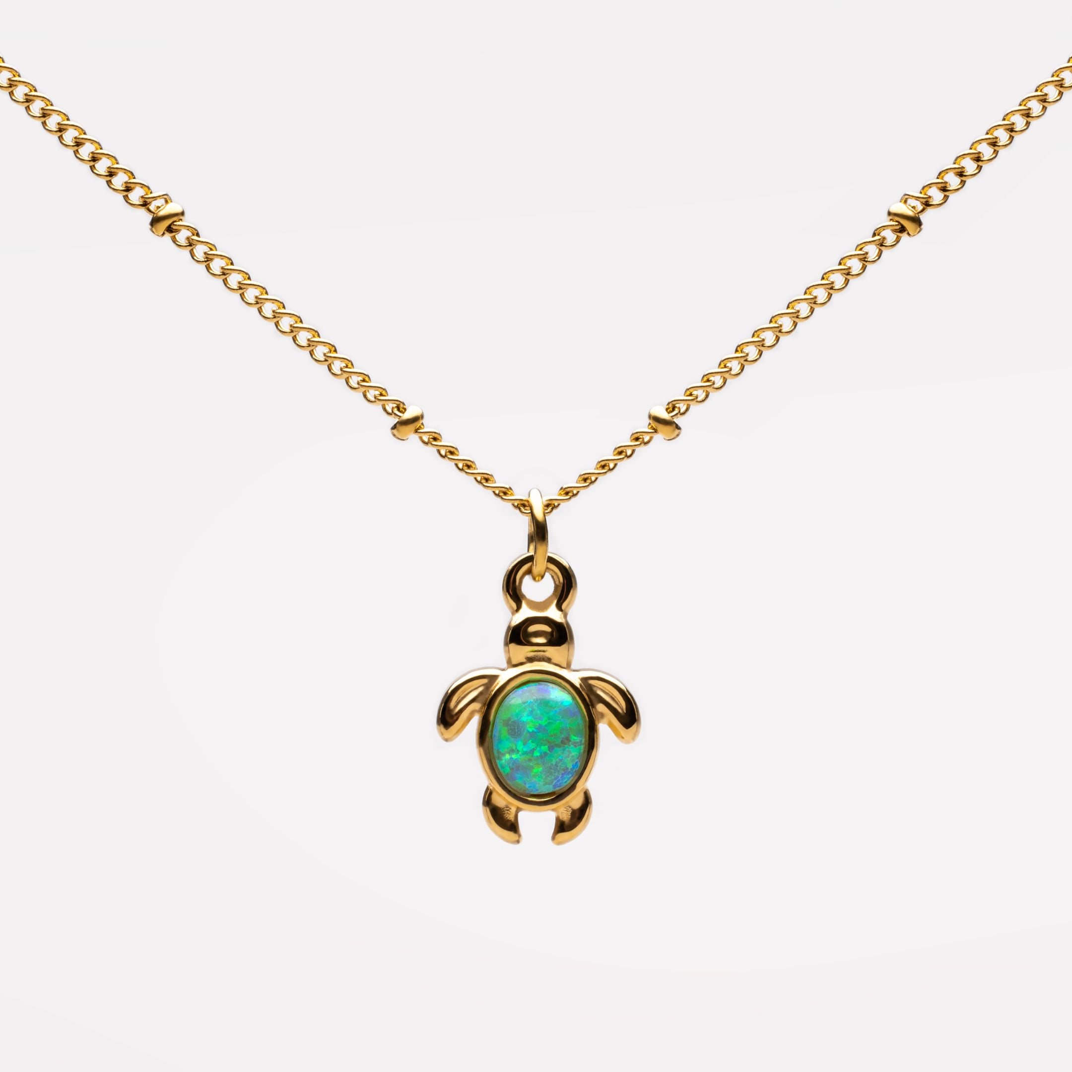 Opal Turtle Necklace - Image 2