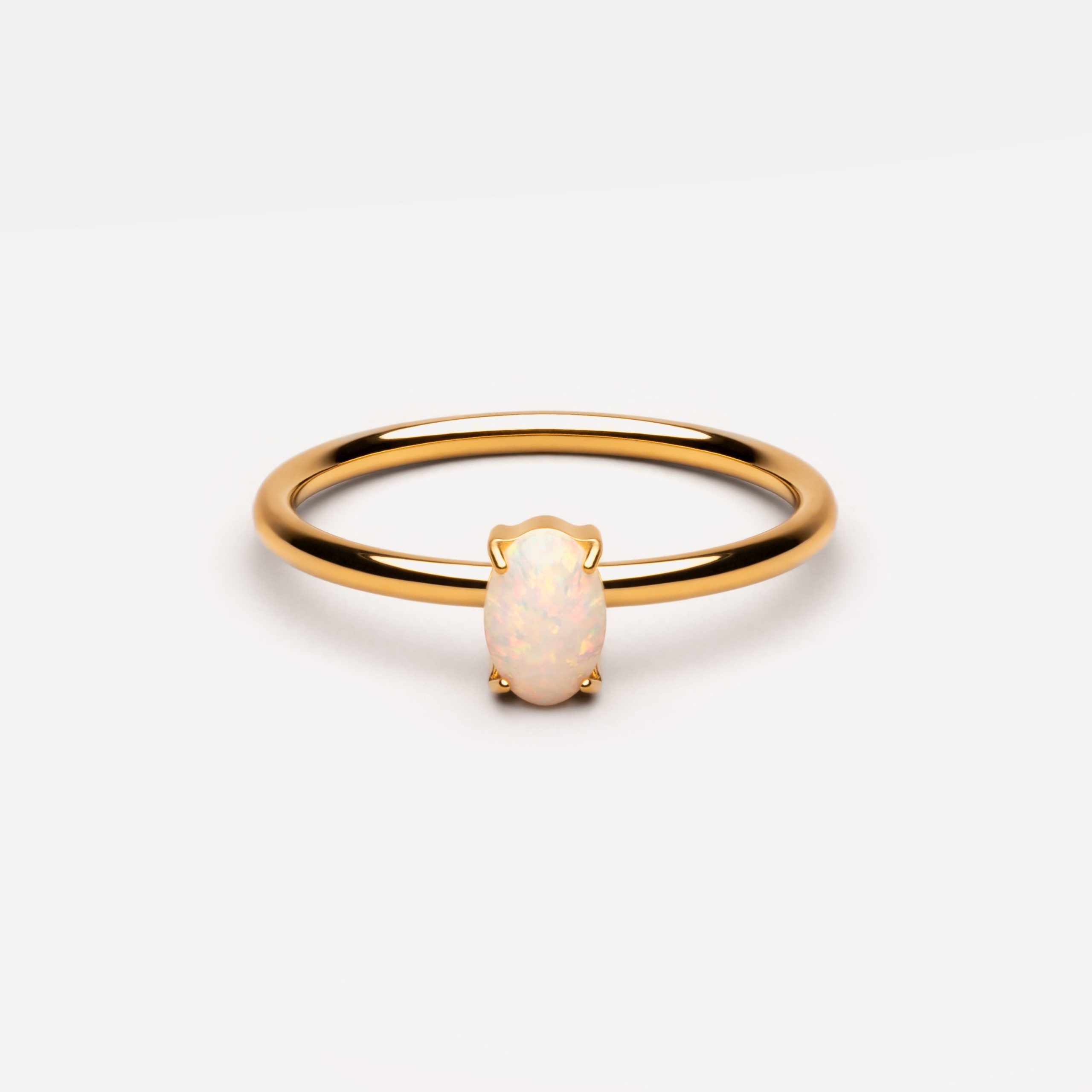 Oval Opal Ring