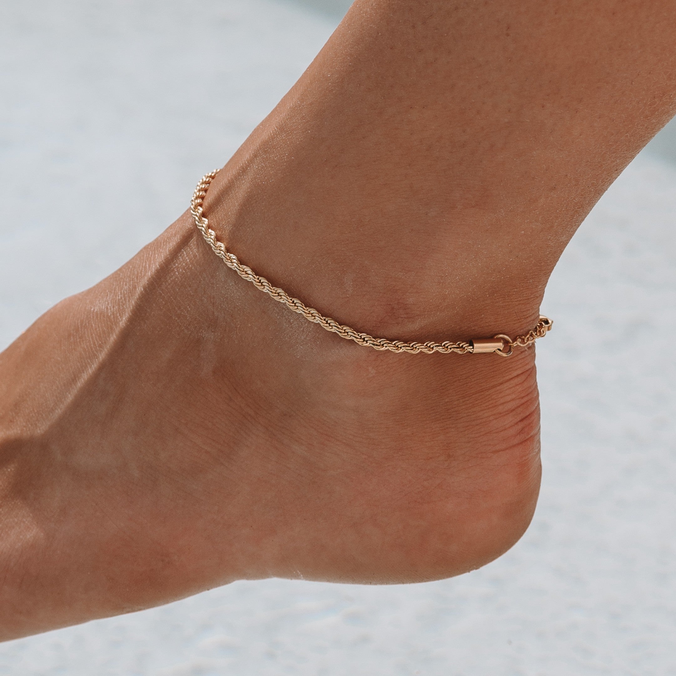 Calvi Rope Chain Anklet - Image 6