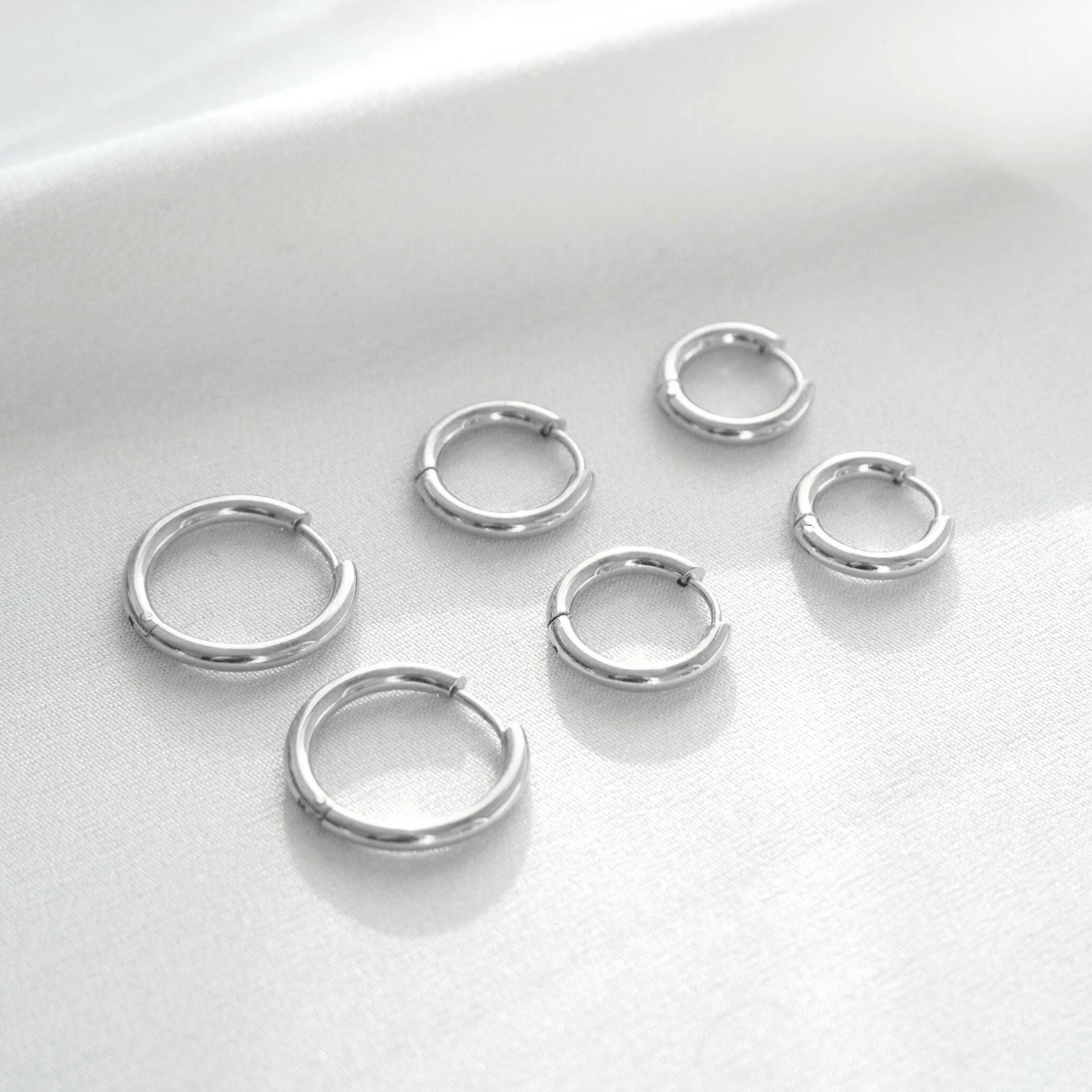 Triple Hoop Earrings Bundle - Image 8