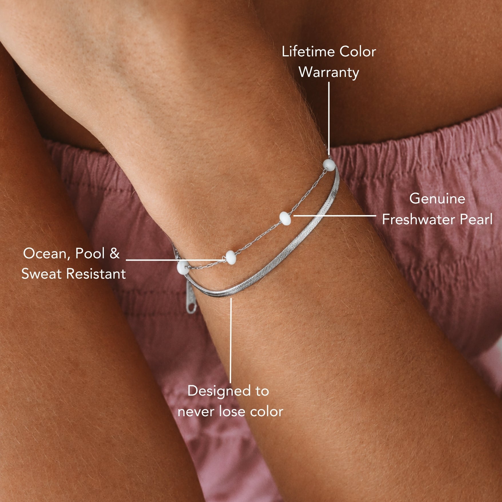 Santorini Layered Bracelet - Image 8