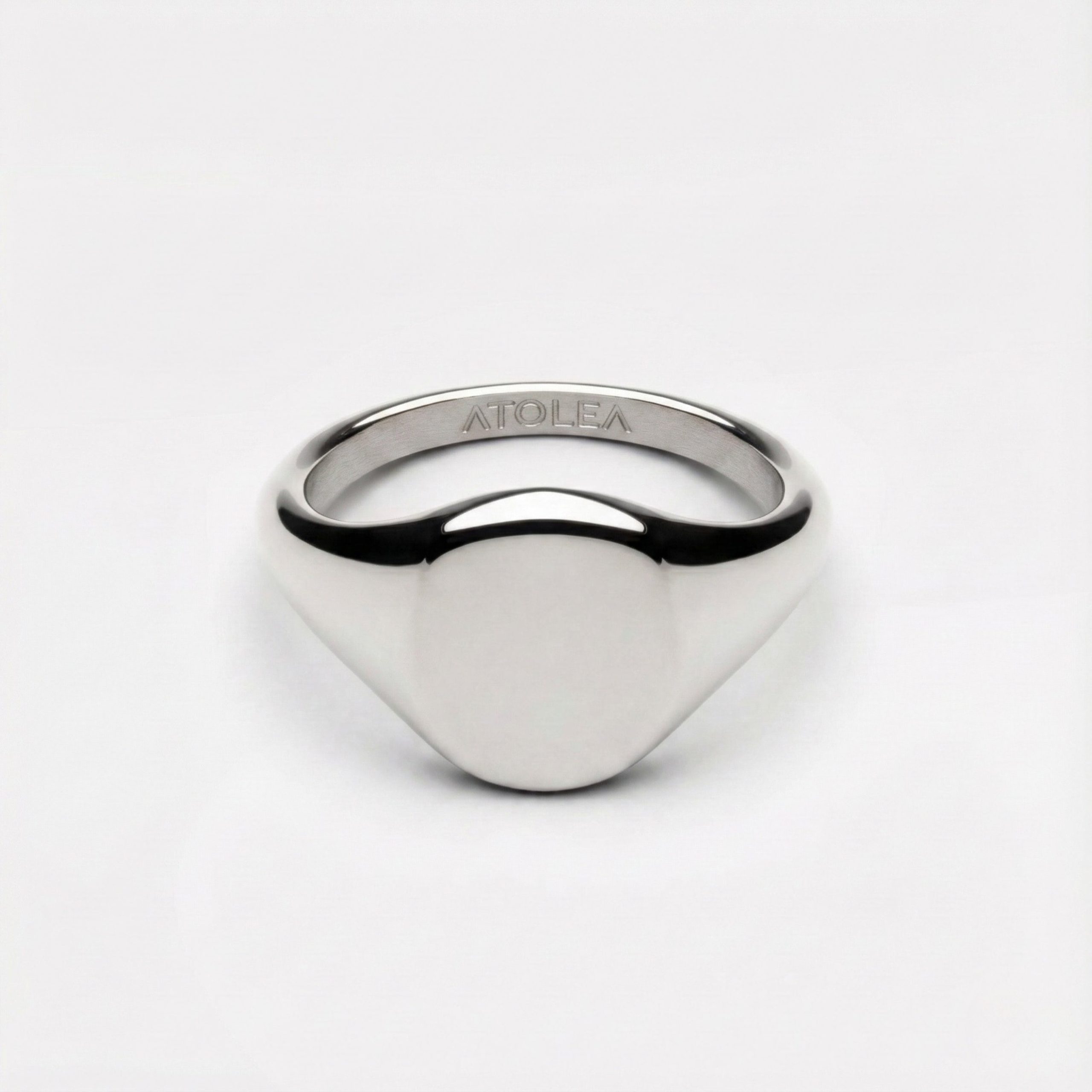 Oval Signet Ring - Image 8