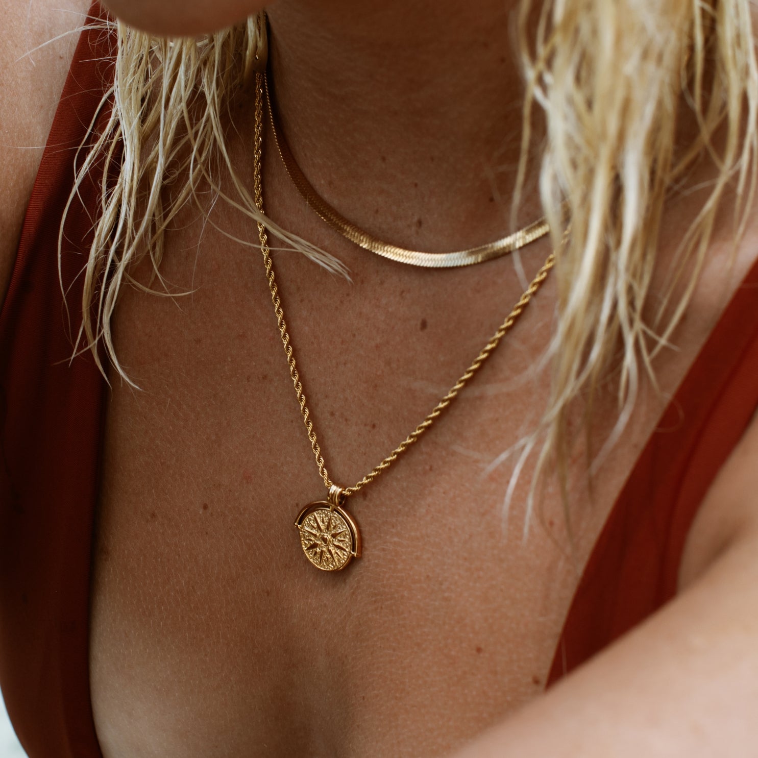 Golden Sun Necklace - Image 8