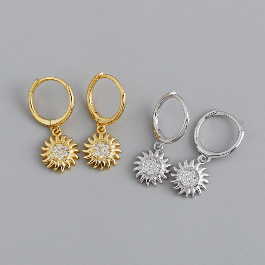 Helios Hoop Earrings - Image 3
