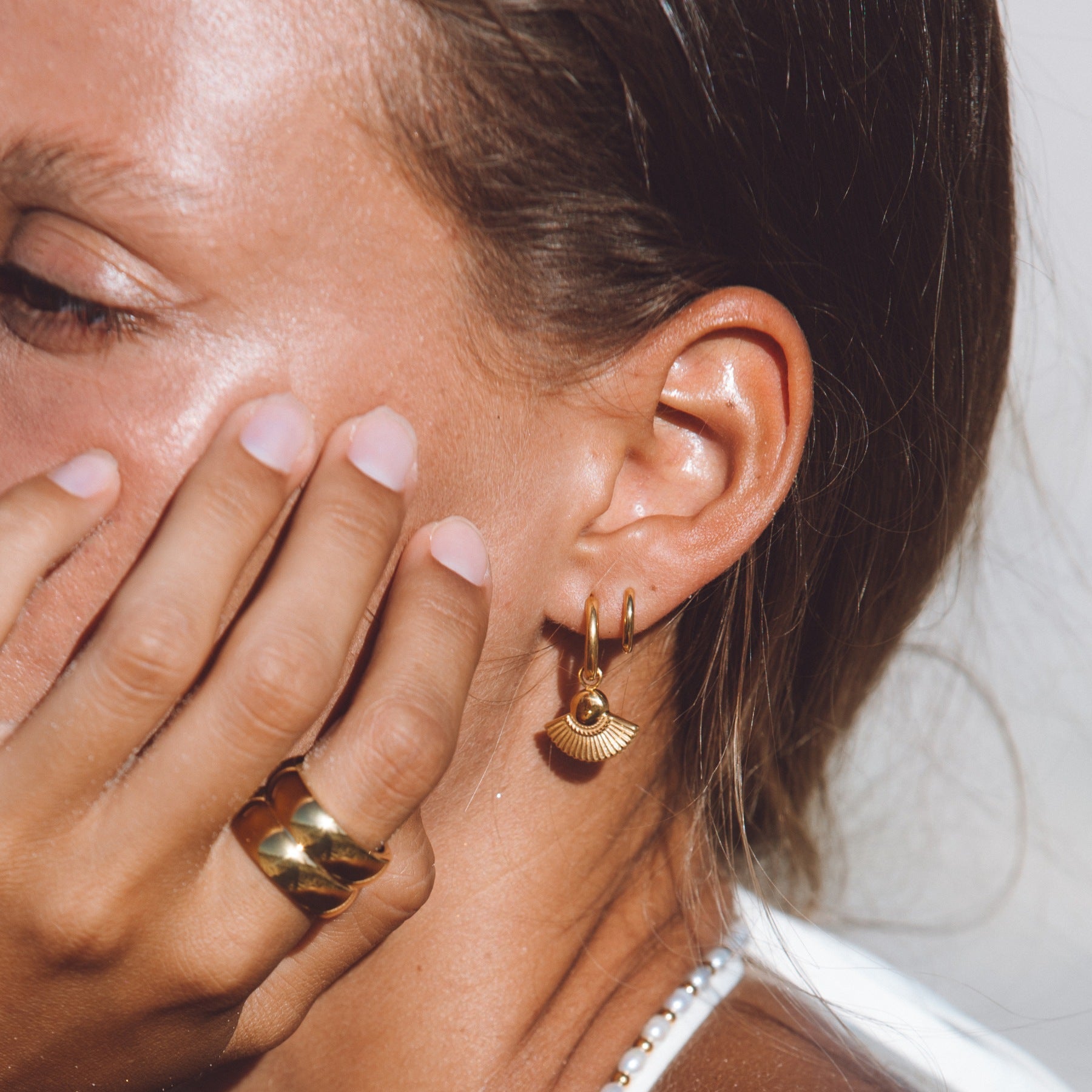 Tiny Huggie Hoops - Image 4