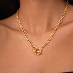 Paperclip Toggle Choker