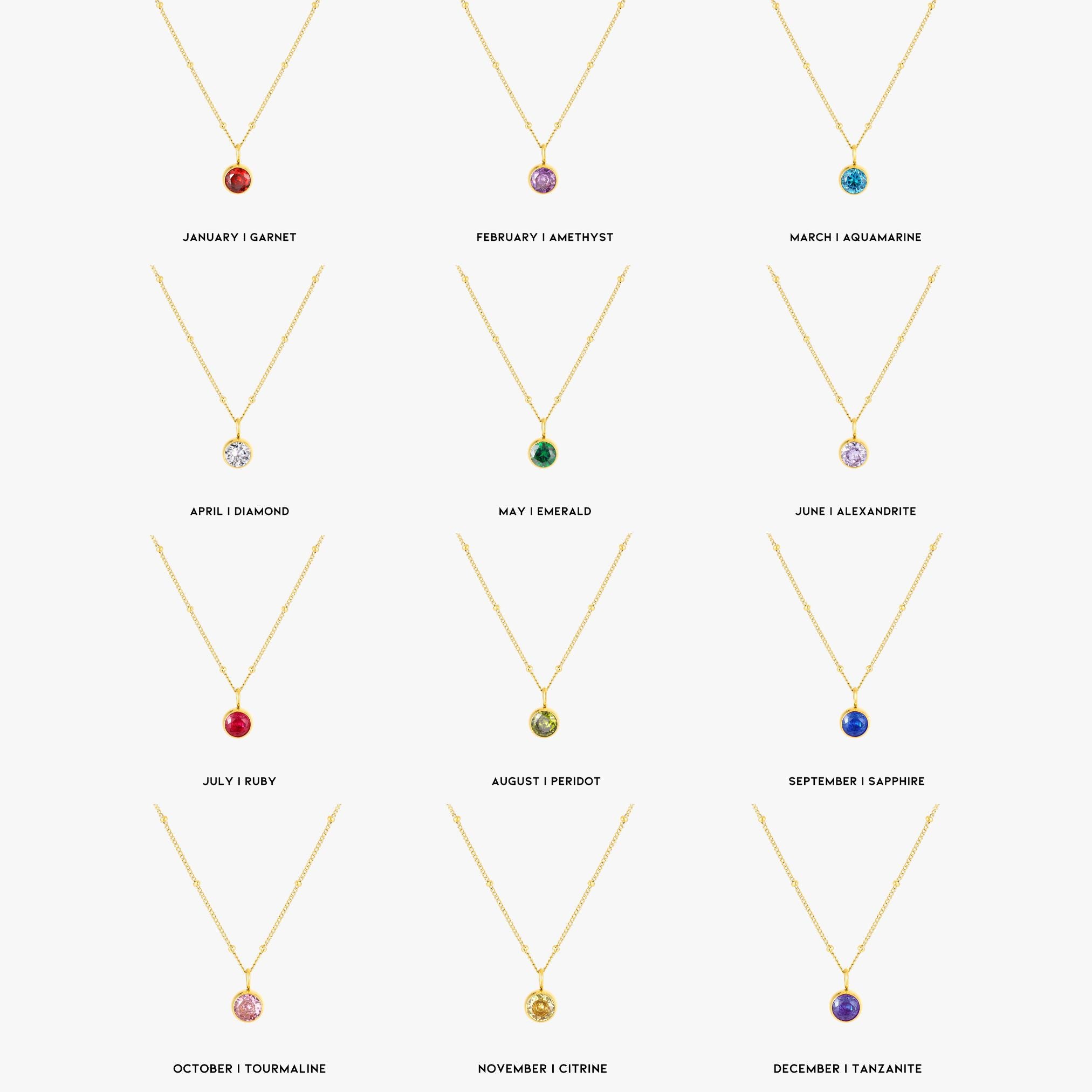 Birthstone Necklace - Image 2